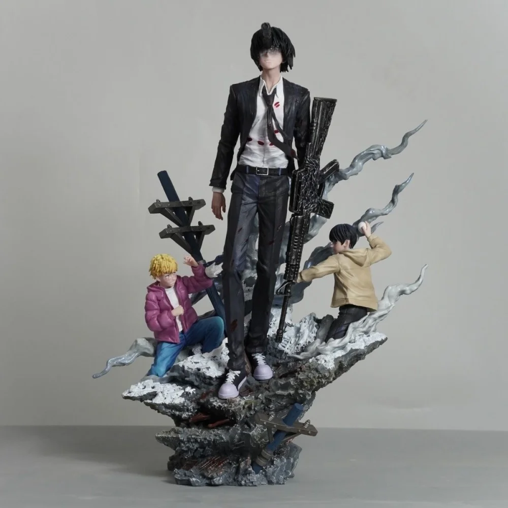 

Anime Chainsaw Man Hayakawa Aki Deluxe Edition GK PVC Action Figure Collectible Model Doll Toy 33CM