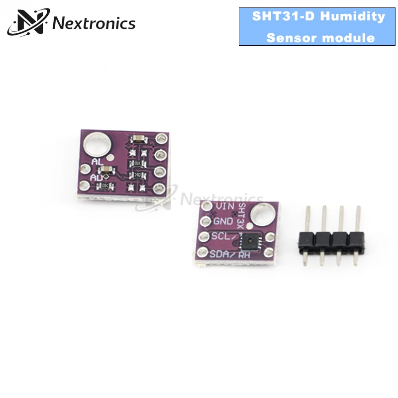 1/3/5/10PCS SHT31-D SHT31 Temperature Humidity Sensor Module High Precision Digital IIC Interface Weather Board for Arduino