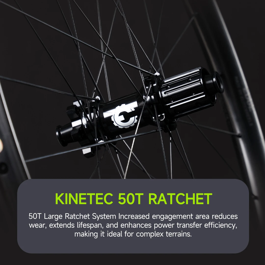 ELITEWHEELS EDGE-MTB UD Raw Weave 1201g Lightweight Carbon