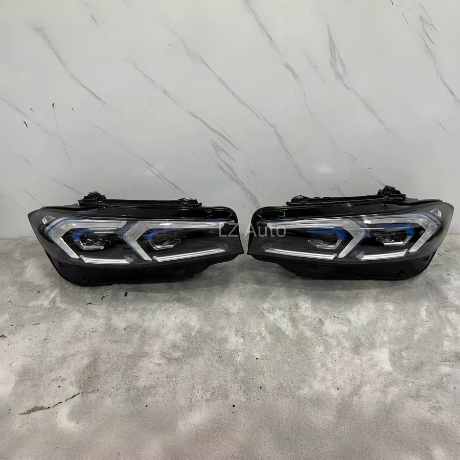 

Upgrading Headlight fit for BMW 3 headlight 2023-2026 BMW G20 Laser headlights European Version BMW G21 Headlamp with Blue Brow