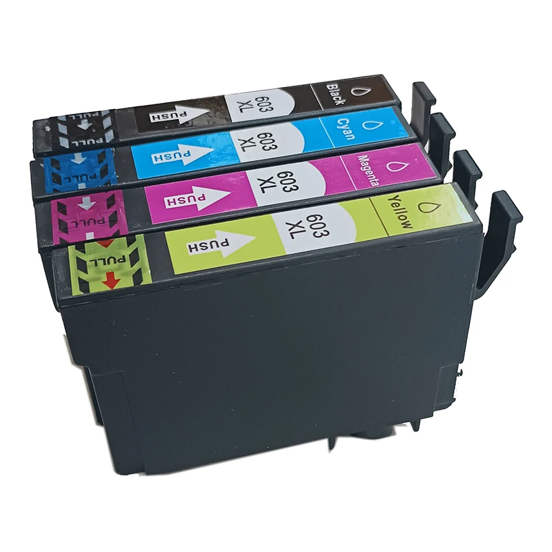 Cartuchos de tinta 603XL para impressora Epson 603 T603XL XP 2100 para Epson XP-3100 XP-2100 WF-2810 XP-3105 XP-4100 WF-2830 XP-2105