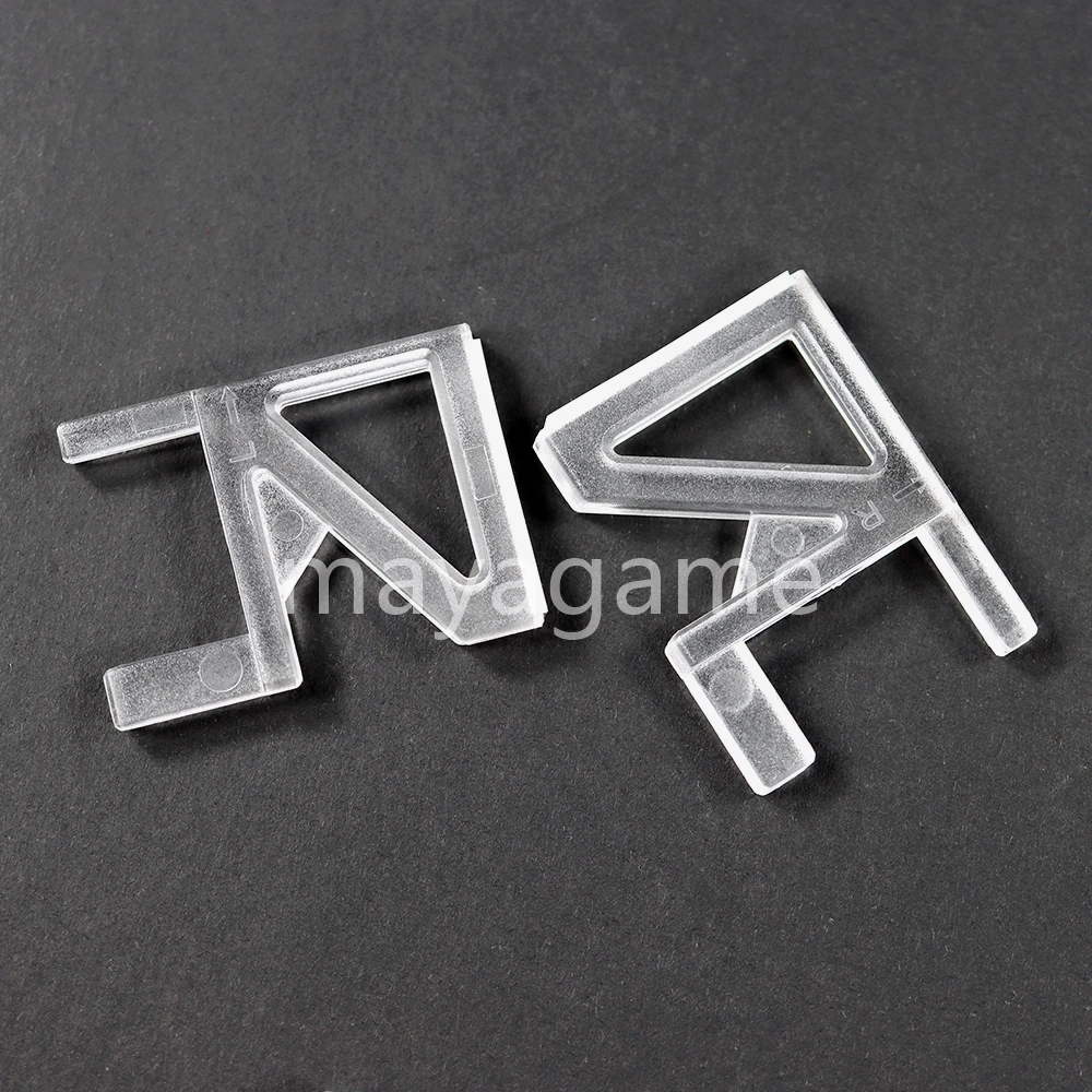 20 пар основания игровой консоли для PS5 Slim R-типа, горизонтальная подставка для дисплея, легкая подставка для игровых аксессуаров