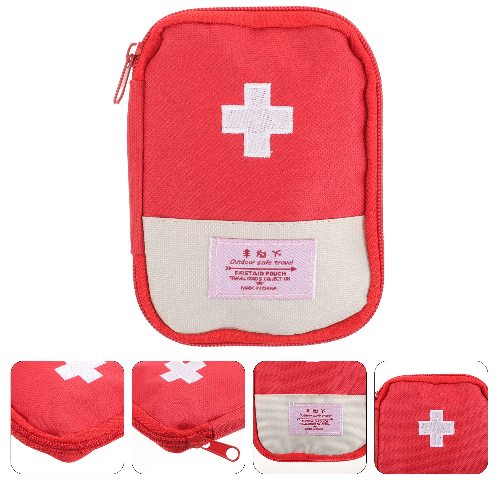 

Portable Travel Mini First Aid Kit Kits Micro 1500X950X400CM Bag Medical Storage