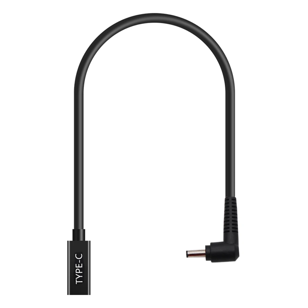 아수스 젠북 UX21A UX32A 용 DC 전원 어댑터, 수 플러그-USB C 타입 암 커넥터, 3A, 4.0x1.35mm, 16cm