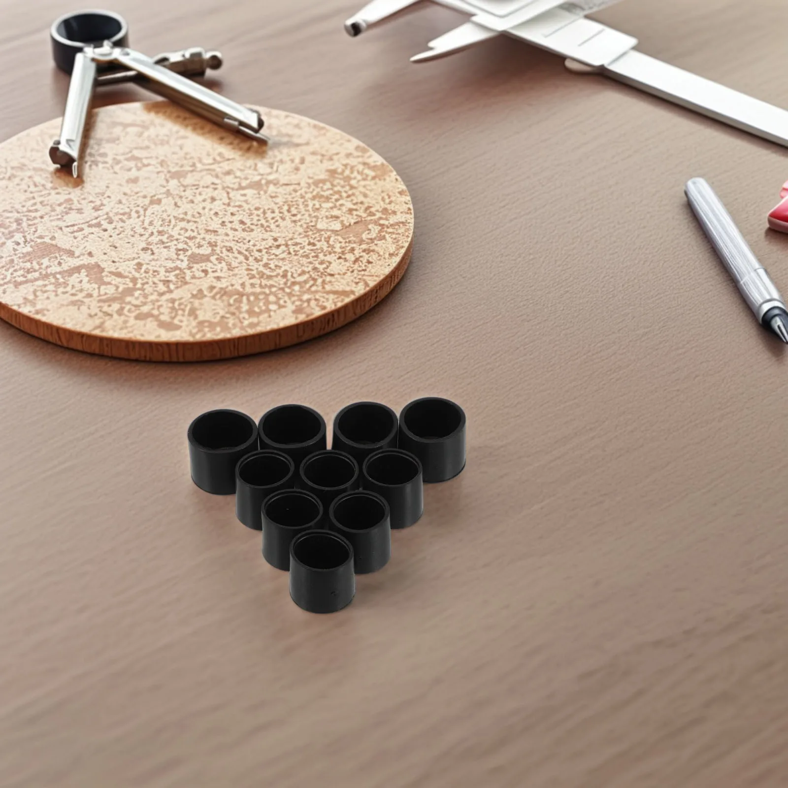 

30Pcs Rubber Tube End Caps Flexible Round Pipe Covers Table Leg Protectors Rubber End Plugs Pipe Cap Flexible Tube Protectors