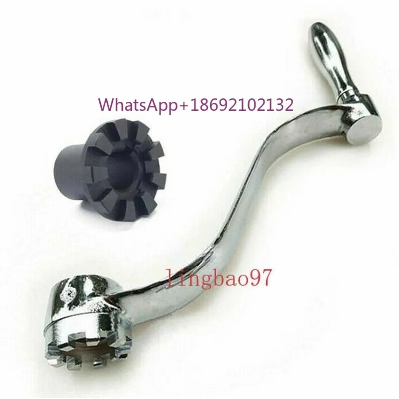 For Bridgeport Milling Machine C83+84 Elevating Knee Crank +Gear Shaft Clutch Insert