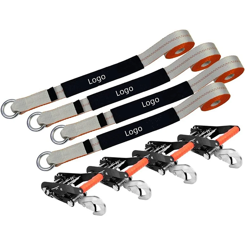 HH Manufacturer Tools Waterproof Heavy Duty Kinetic Car Recovery Racing Tow Strap