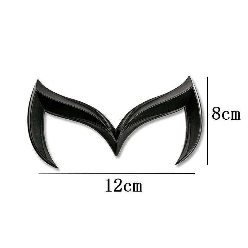 Car Sticker Metal Front Hood Rear Trunk Emblem Badge for Mazda 6 3 323 2 Axela Atenza Speed CX-4 CX-3 CX7 CX-5 CX9 CX-30 RX8 RX7