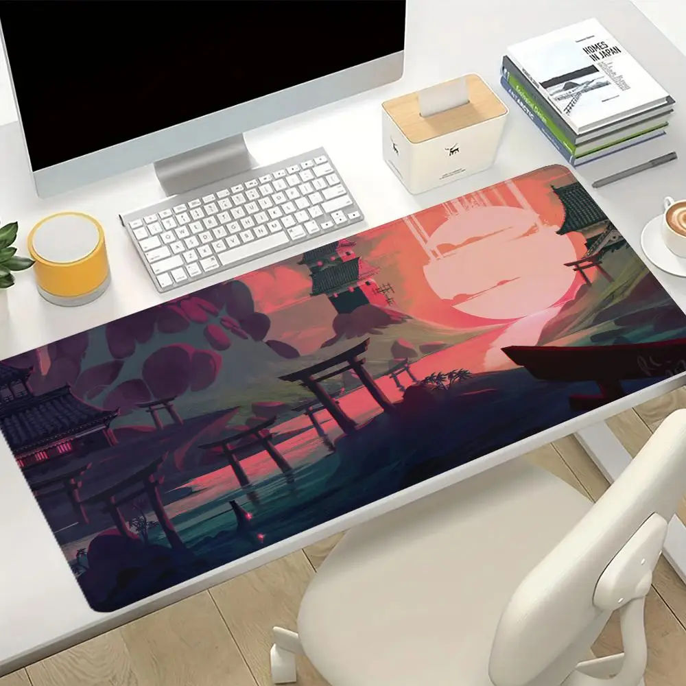 

Sunset Landscape Design Mouse Pad Rubber Non-slip Desk Mat Computer Accessories Gaming Keyboard Mouse Pad for Work and Gaming