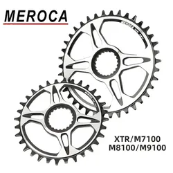 MEROCA 12-speed 32T 34T 36T 38T mountain bike single chain ring  M7100 M8100 M9100 special tooth plate bicycle parts