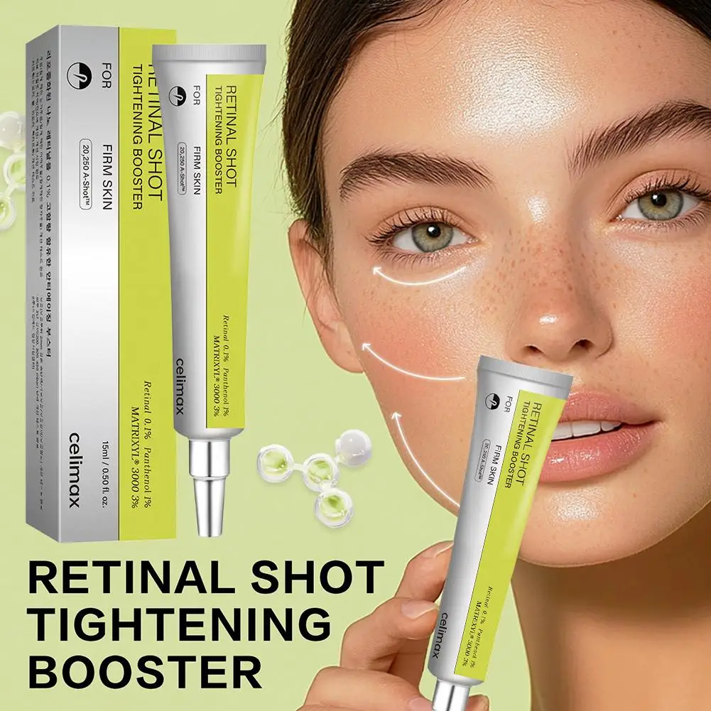 Retinal Shot Augencreme Feuchtigkeitscreme Strafft Die Haut Reduziert Feine Linien Und Augenringe Minimiert Poren Antioxidative Hautpflege – Detail 4