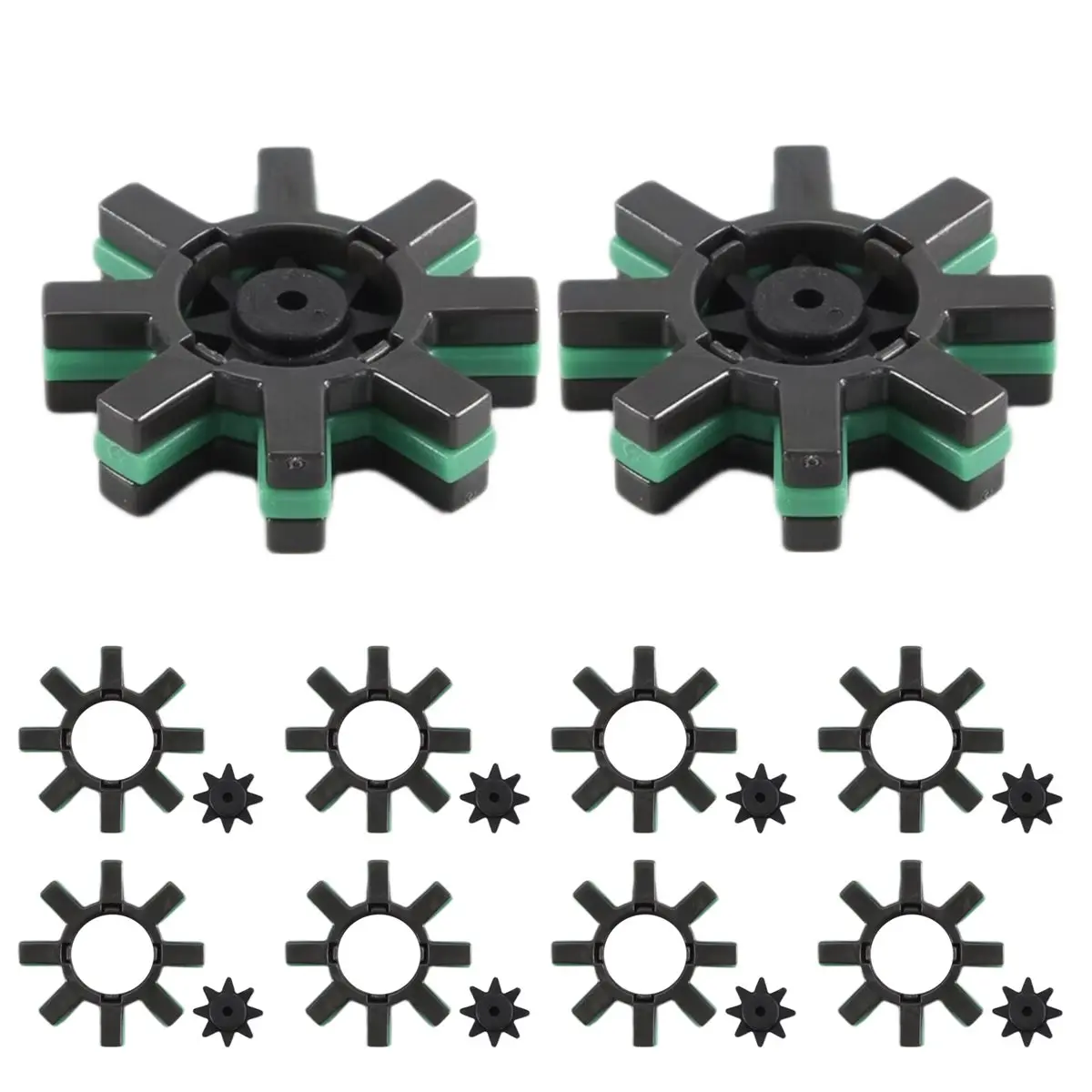 #83H (Black&Green)10PC Steering Motor Ring Gear Elastic Coupling Gear 45254-28040,Automotive Parts & Accessories