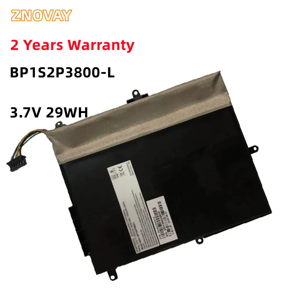 

ZNOVAY 3.7V 7600mAh 29Wh BP1S2P3800-L BP1S2P3800-Y Laptop Battery For Getac Z710 Notebook Computer 441847600012 441847600032