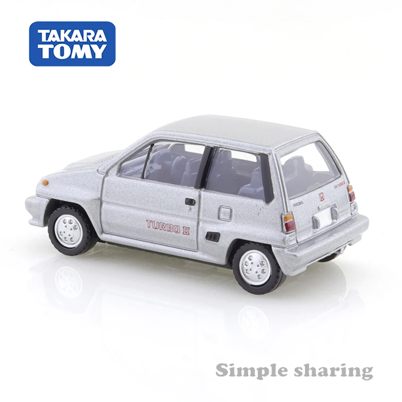 Takara Tomy Tomica Premium 35 Honda City TurboII Scale 1:55 Car Model Replica Series Children Christmas Gifts Boy Toys 291893