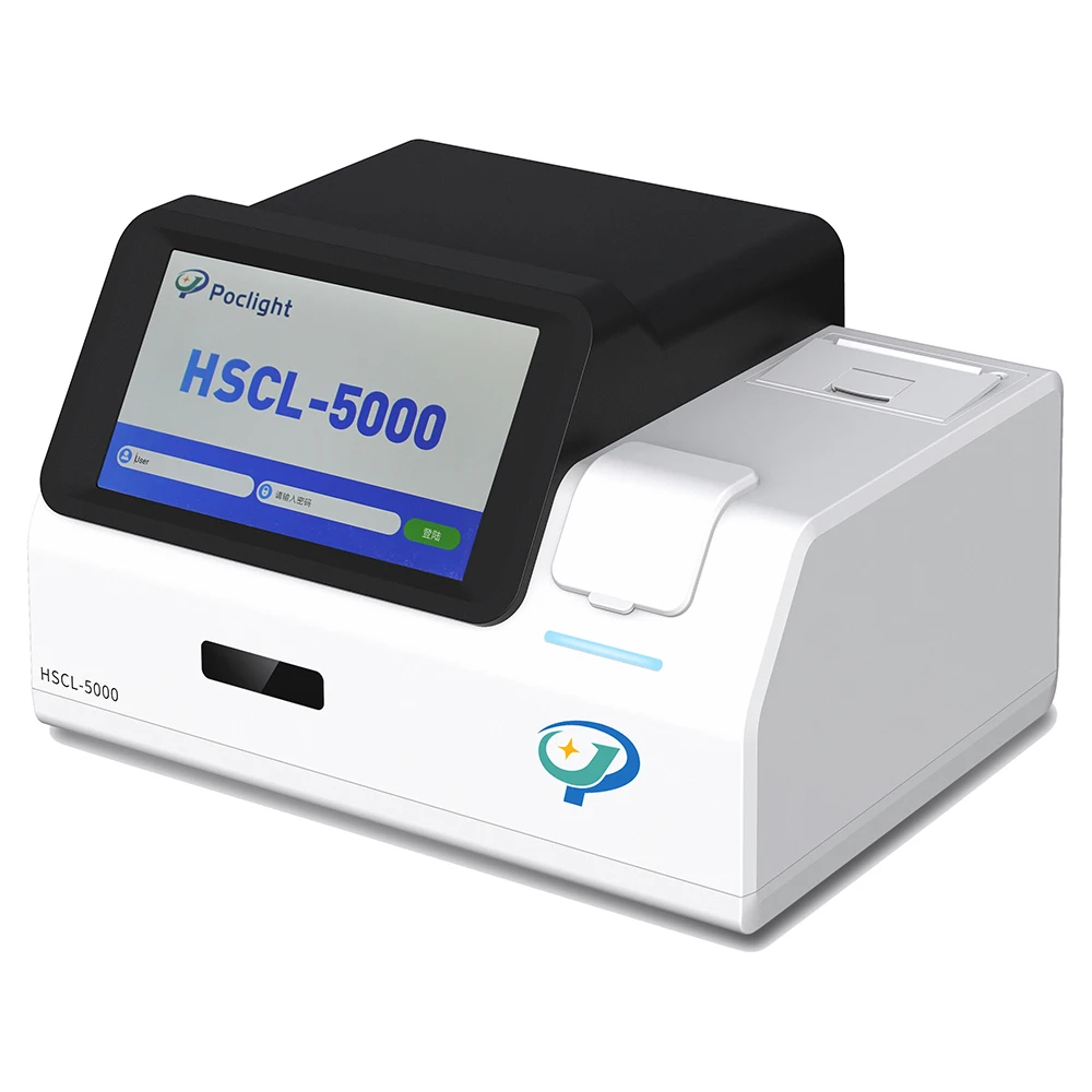 HSCL-500 High accuracy test machine auto blood test chemiluminescence immunoassay hemoglobin HbA1c equipment