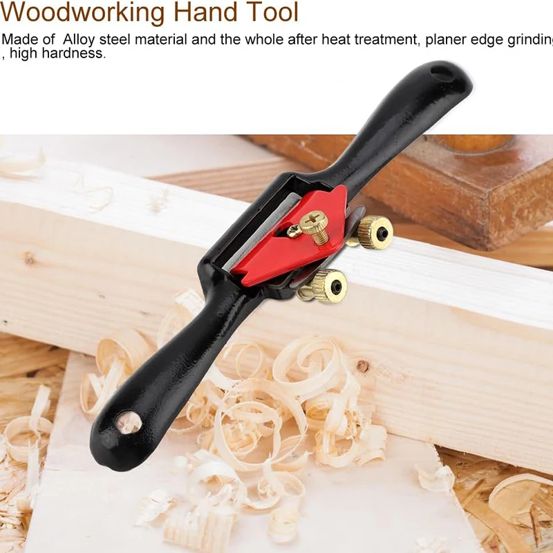 Hand Planer 9 /10 Inch Adjustment Woodworking Cutting Plane Spokeshave Hand Trimming Tool With Screw carpenter tools