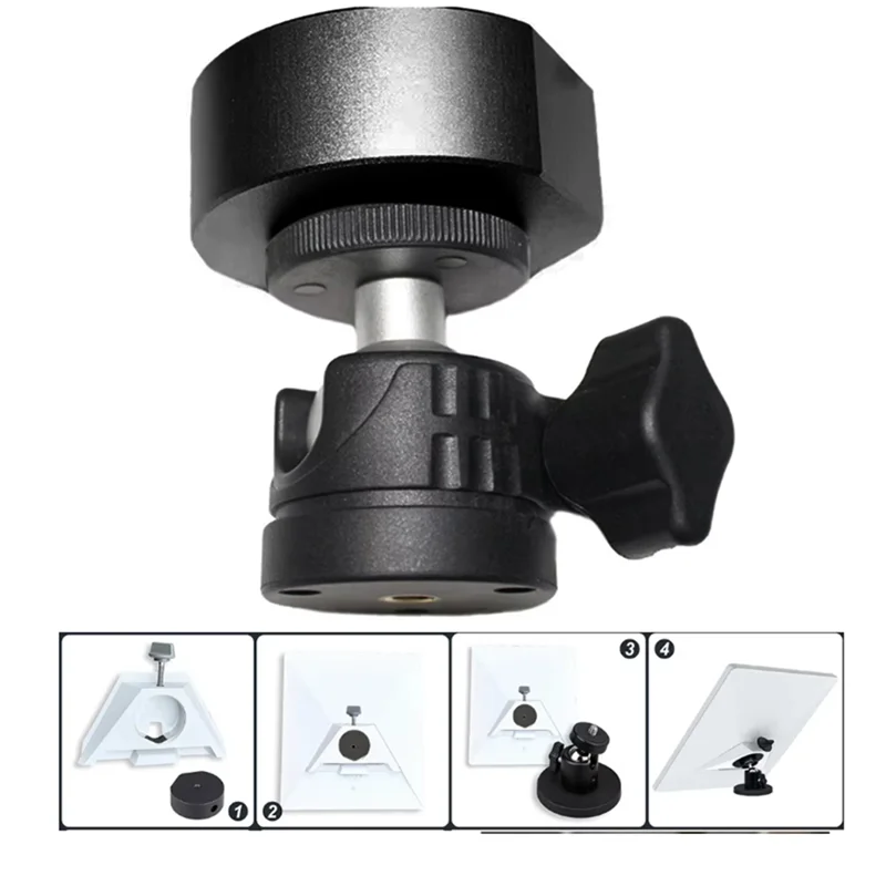 Wydajny, regulowany uchwyt z przyssawką do montażu na dachu samochodu Starlink Mini Gładki uchwyt do Starlink z obrotem o 360 stopni