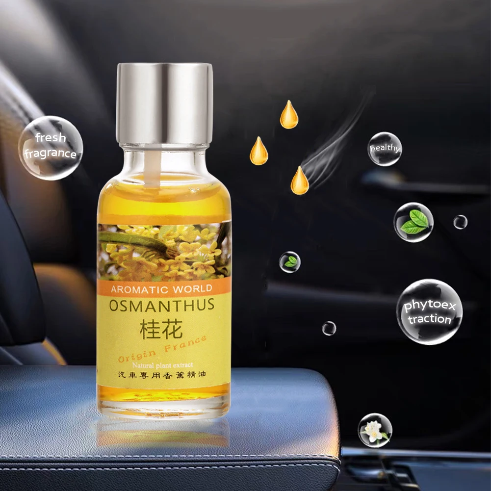 10ml Air Freshener Auto Car Outlet Perfume Replenishment Aromatherapy Oil Natural Plant Essential Automobiles Vents Fragrance