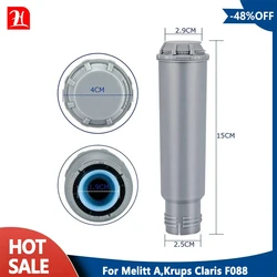 For Melitt A,Krups Claris F088,Nivona Coffee Machines Water Filter Contains Resin Activated Carbon Espresso Machine Water Filter