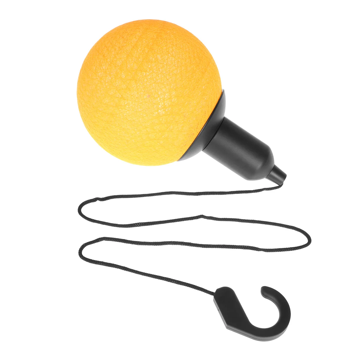 

Led String Chandelier Light Yellow Cotton Ball Drawstring Design For Living Room Bedroom Christmas Decor Night Lamp