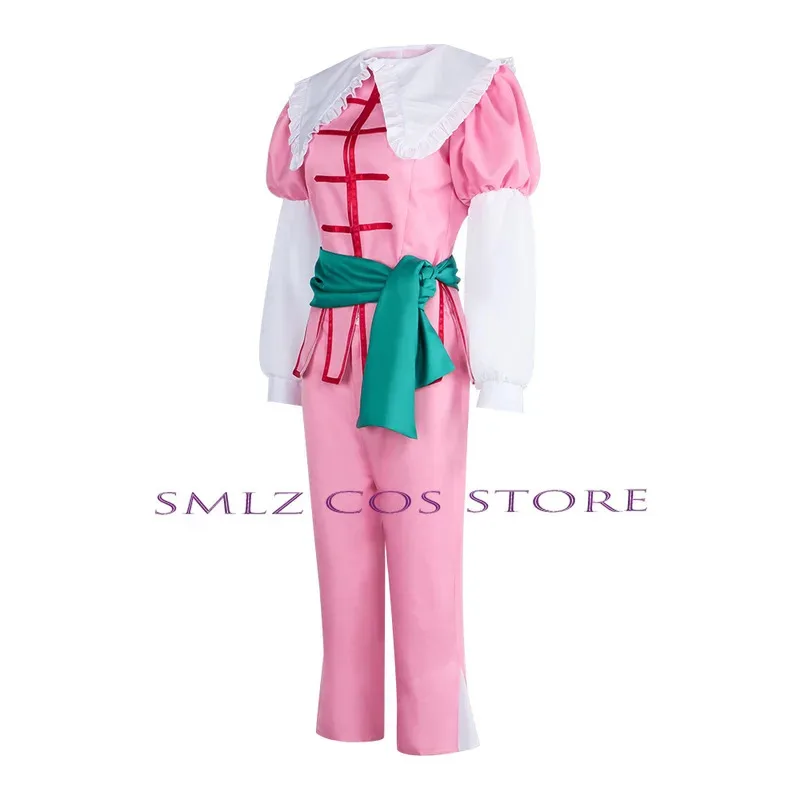 Disfraz de CyRenard Maria para mujer adulta, disfraz nocturno de Anime Castlevania, uniforme de actuación rosa, traje de fiesta de Halloween