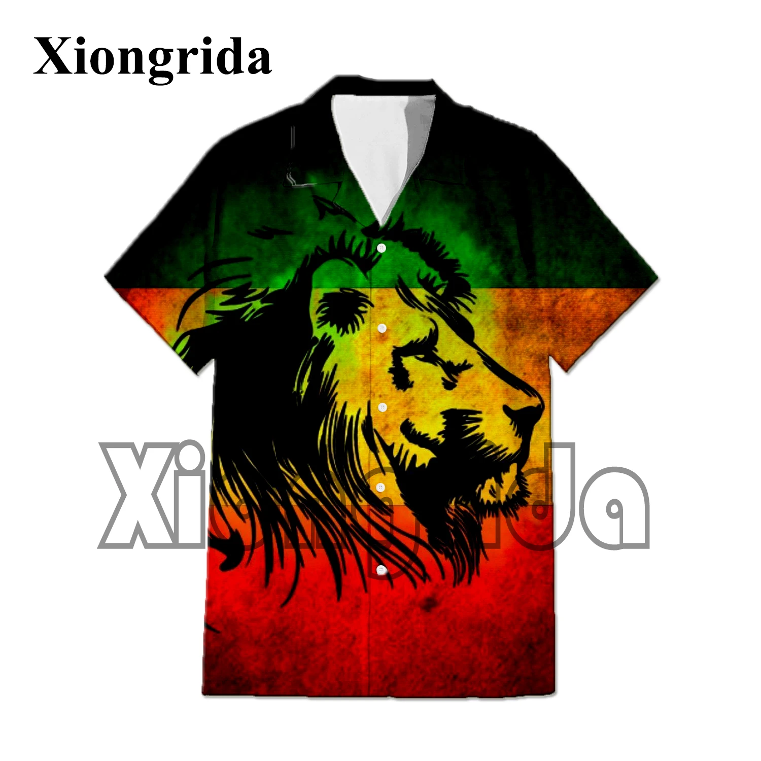 Jamaica Flag Print Shirts Men's 3D Flag Print Short Sleeve T Shirts Novelty Casual Hip Hop Top Unisex Beach Blouse Clothes New