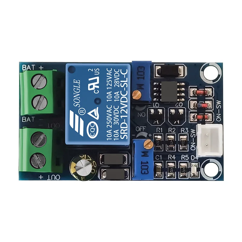 12V battery undervoltage automatic recovery module parameters adjustable lithium battery battery load protector board