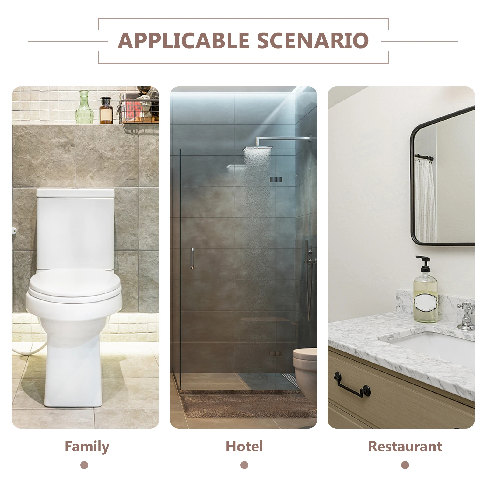 

Holder Rectangular Tissue Storage Case Home Bathroom Hotel Easy Install Reusable Clear Tissue Dispenser Napkin