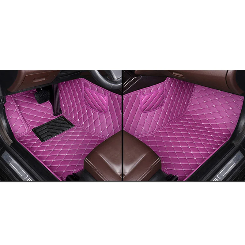 BHUAN Custom Front Row Leather Car Mats for Rolls-Royce Ghost Phantom Auto-styling Car-accessories Auto-accessories Car-Styling