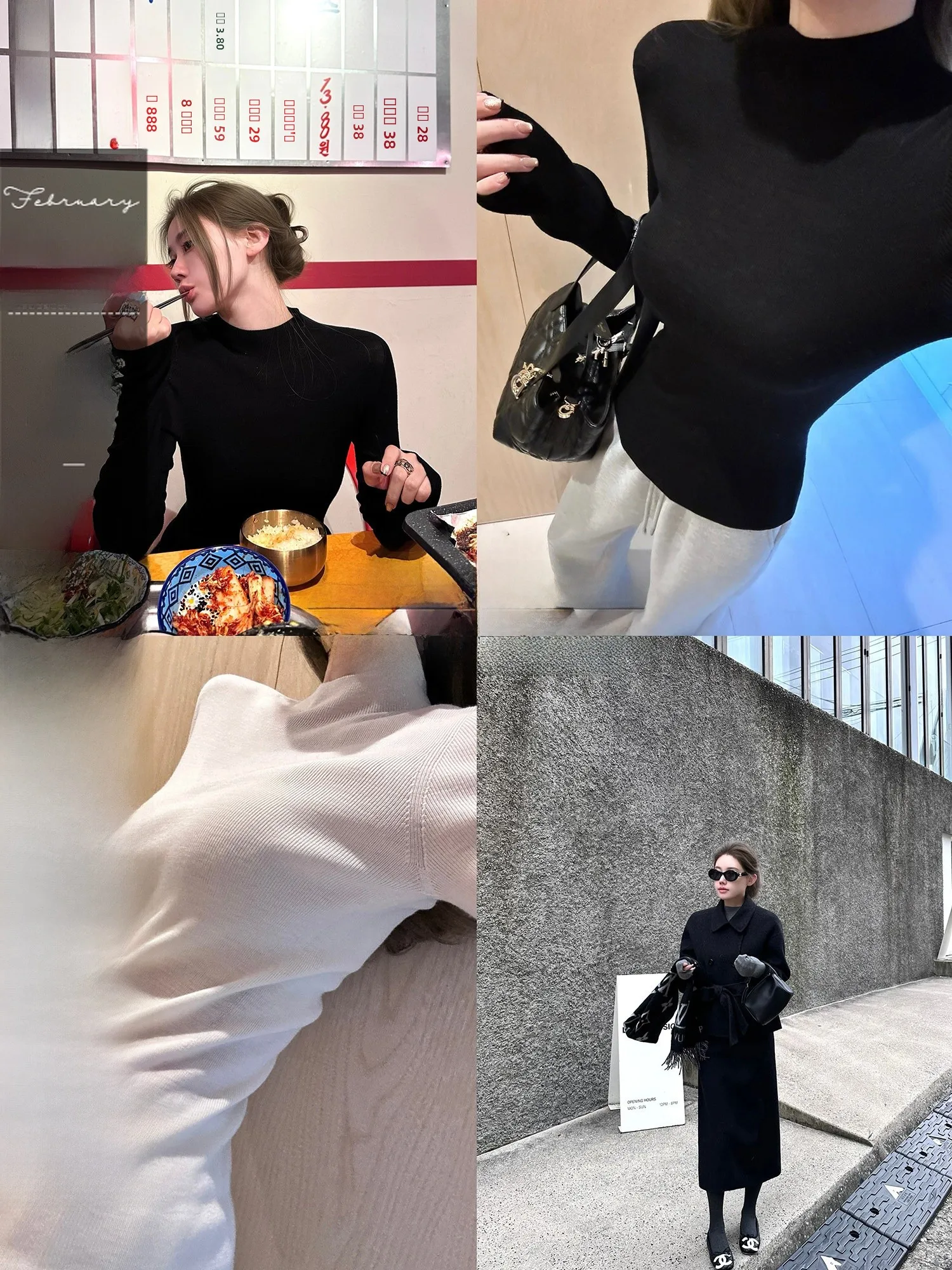 

Женский модный теплый зимний топ Linngs Sl из вязаной шерсти с высоким воротником, облегающий крой