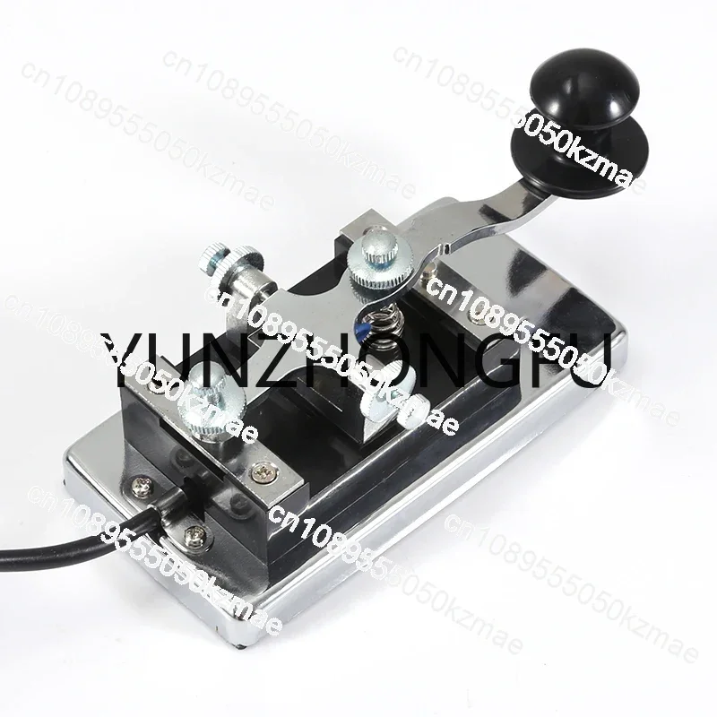 

For Shortwave CW Radio 3.5mm Stainless Steel K4 Morse Wrench Set Plug Manual Telegraph Morse Key Handy CW Morse Keyer