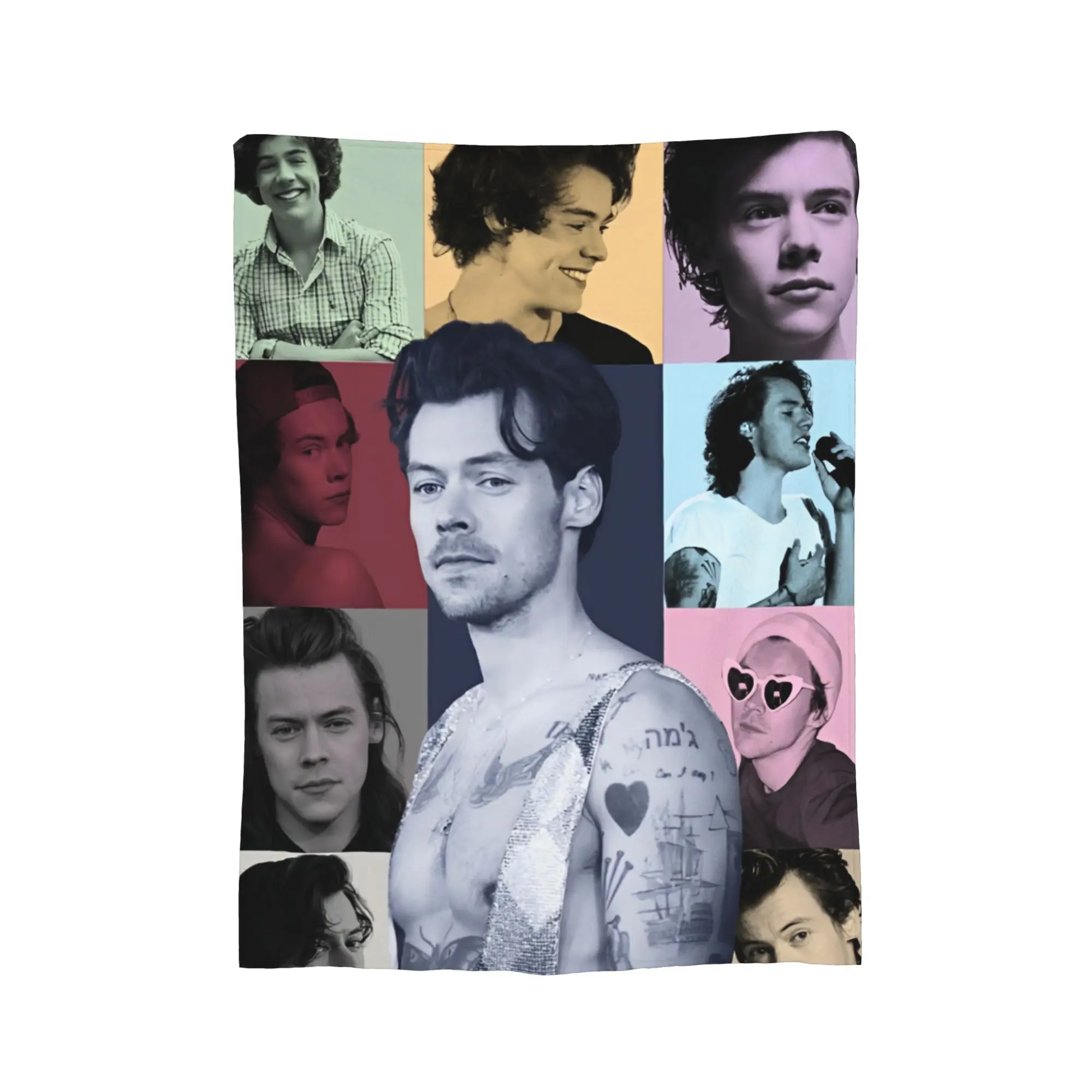 Harrys Styles Eras Tour Blankets Velvet Spring Autumn  Breathable Lightweight Thin Throw Blanket for Sofa Couch Rug Piece