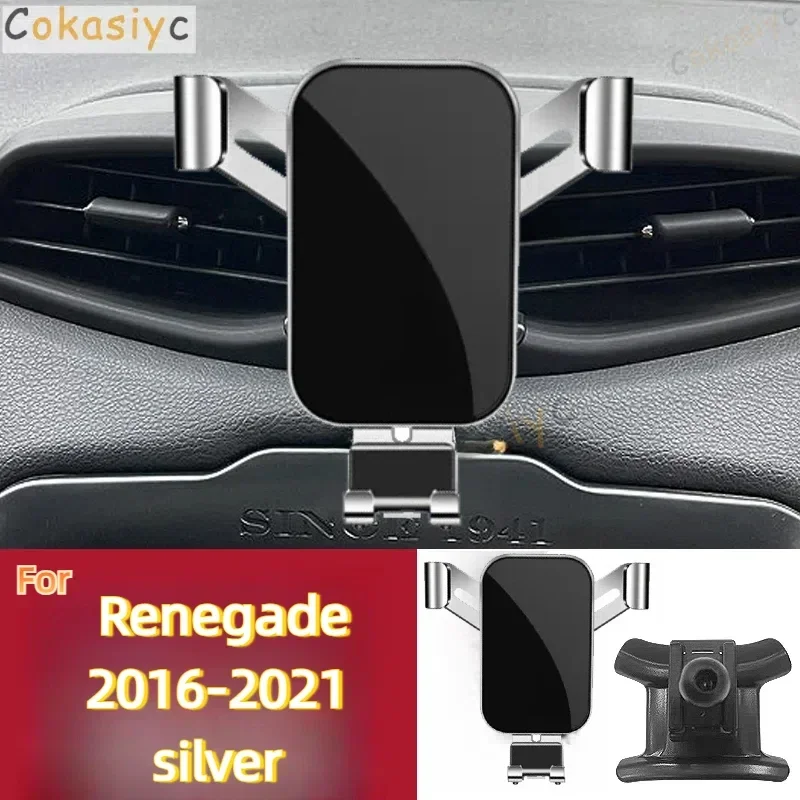 

Регулируемый автомобильный держатель для телефона для Jeep Renegade Grand Cherokee WK2 Wrangler IV jl 2018 2020 2021, аксессуары для салона автомобиля