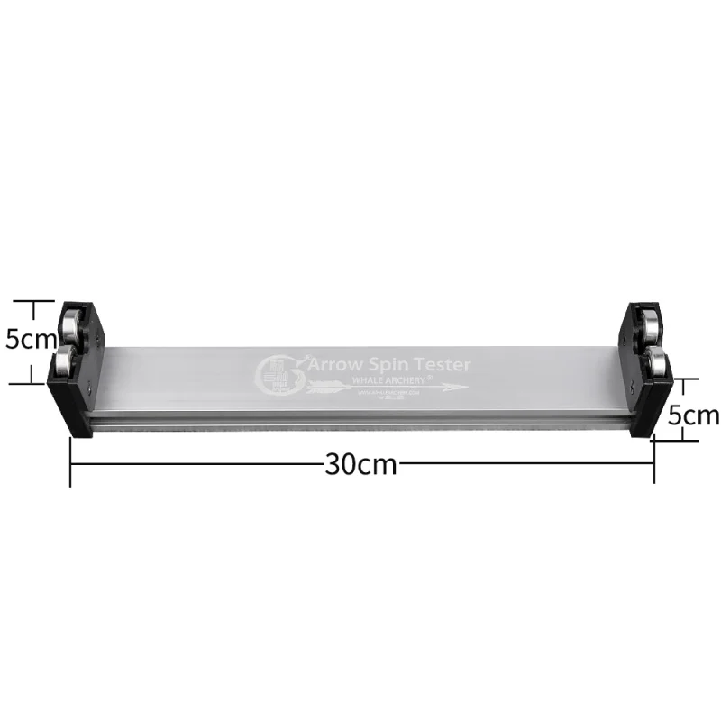 1pc łucznictwo strzałka Spin Tester strzałka równowaga narzędzie prostomierz inspektor miernik ze stopu aluminium na polowanie akcesoria strzeleckie