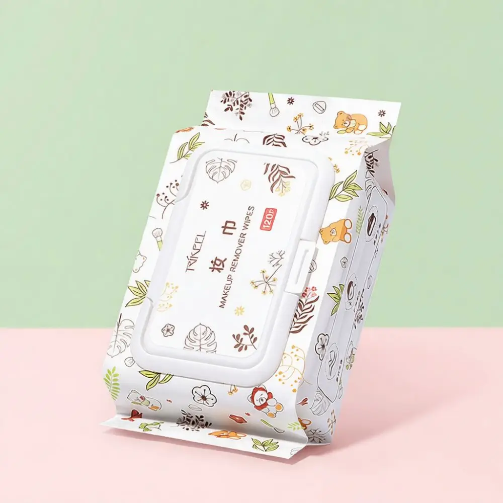 Chuanqier Makeup Removing Wipes Facial Deep Cleansing Tissues Disposable Skin Care Pads For Face Eyes Lips Daily Cleaning