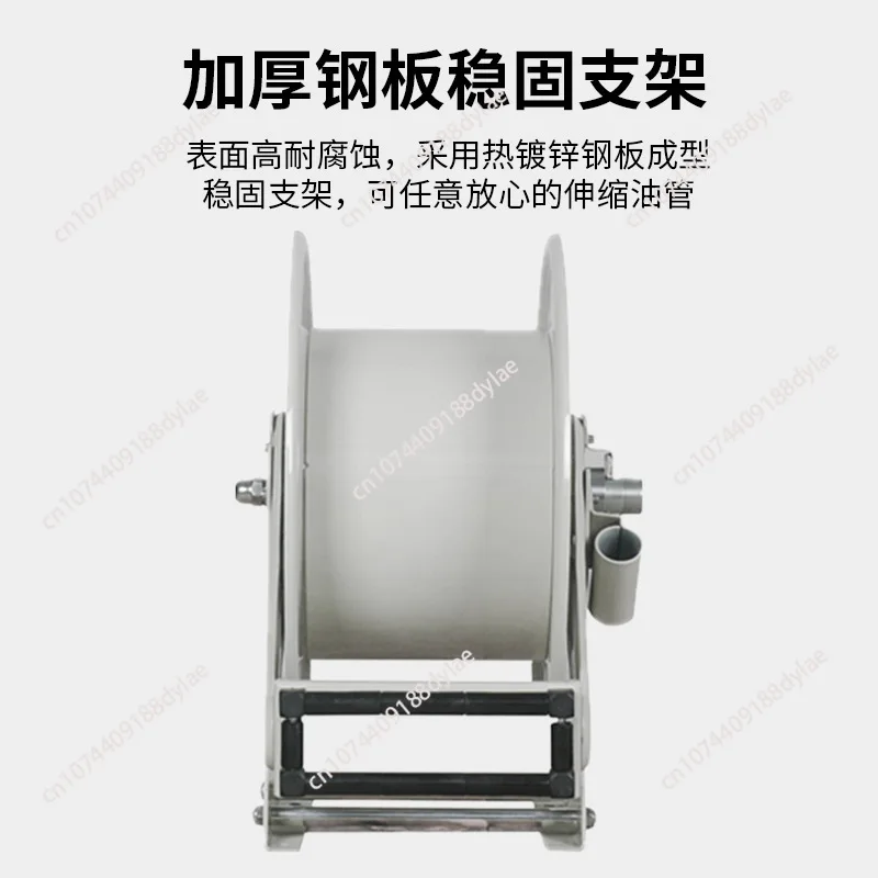 Automatic Shrinking Vehicle Tanker Pipe Reel, Portable Recycling Pipeline Reel Machine