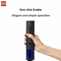 Huohou Electric Automatic Bottle Opener Red Wine Opener Stopper Fast Decanter Wine Corkscrew Foil Cutter Cork Out Household Tool