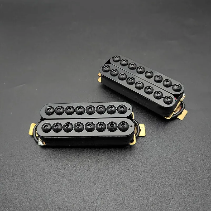 8 سلسلة الغيتار الكهربائي هامبوكر لاقط القطب قطعة قابل للتعديل لفائف الانقسام #6