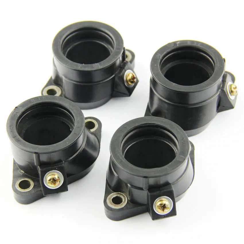 Motorcycle Carburetor Adapter Inlet Intake Pipe Rubber Mat For Yamaha FZR250 FZR250R 1989 1990 1991 1992 1993-1994 3LN-13586-00