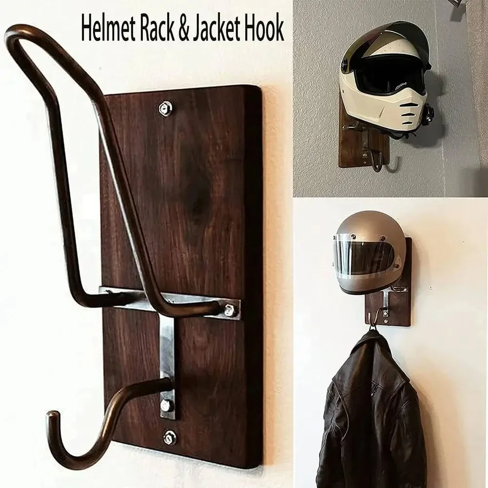 

Halmet Holder Hanger Hook Cap Rack Hat Compatible Helmet Stand Hat Cap Organizer Hanger Storage Display Holder Rack Wall Mounted