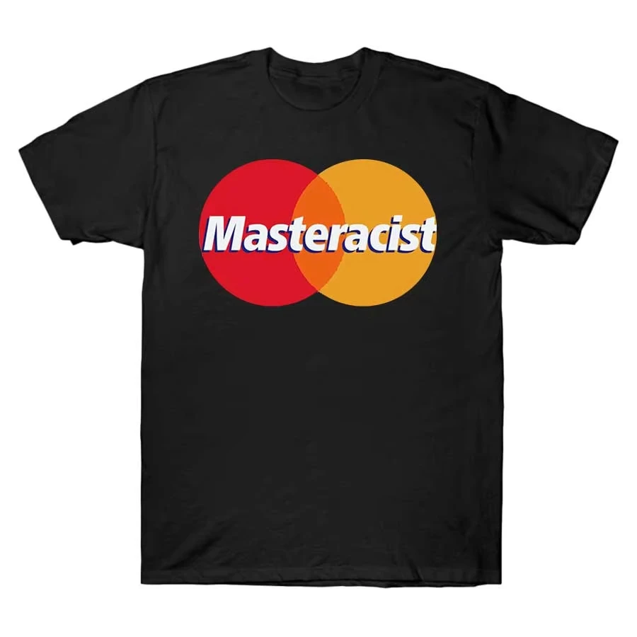 Masteracist Funny Meme T-shirt for Men Women 100_ Cotton T Shirts Short Sleeve Tops