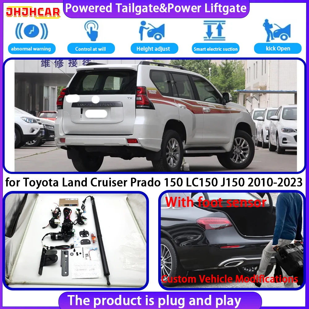 JHJHCAR for Toyota Land Cruiser Prado 150 LC150 J150 2010-2023 Smart Electric Powered Tailgate Power Liftgate Tailgate System