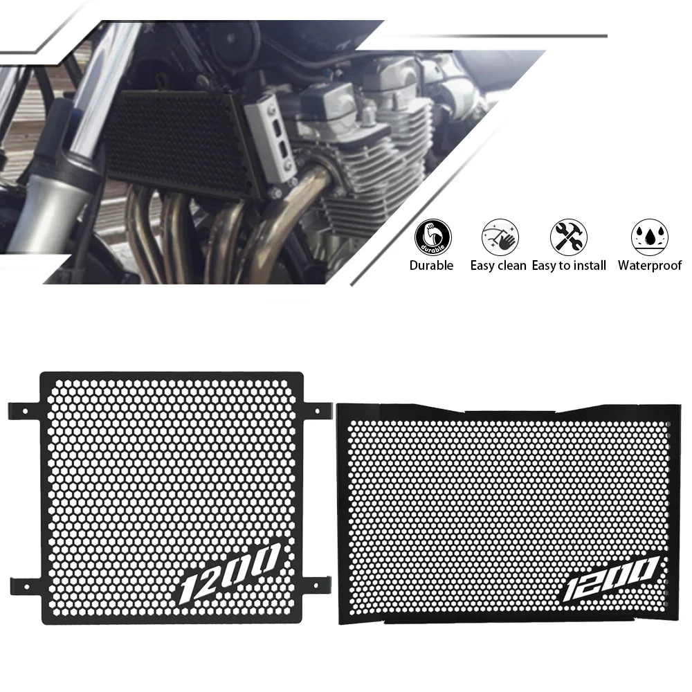 FOR YAMAHA VMAX/V-MAX 1200 VMAX 1200 Radiator Guard Grille Grill Cover 1985-2000 2001 2002 2003 2004 2005 2006 2007 Motorcycles