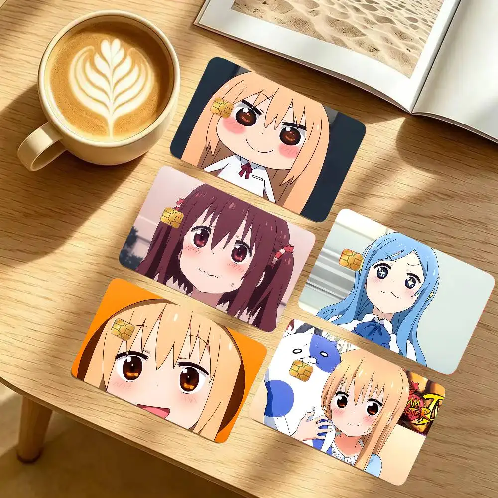 Himouto! Umaru-chan Card Sticker Cartoon Art Credit Card Skin Anti Scratch Bank Debit Card Decal