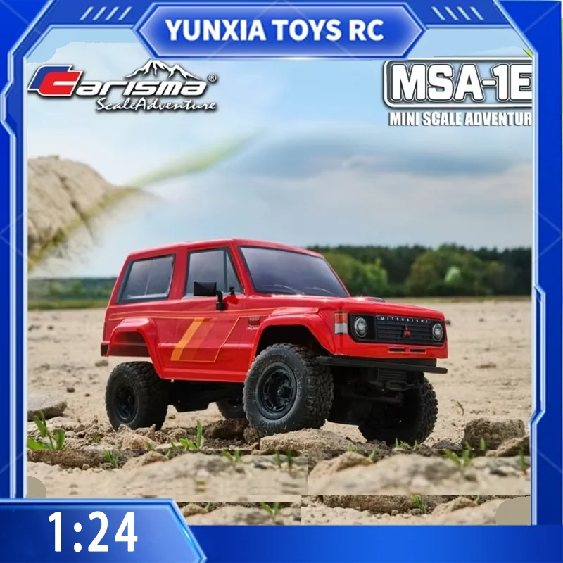 Carisma 1:24 remote control car slow climbing car climbing car four-wheel drive car off-road vehicle model car simulation car