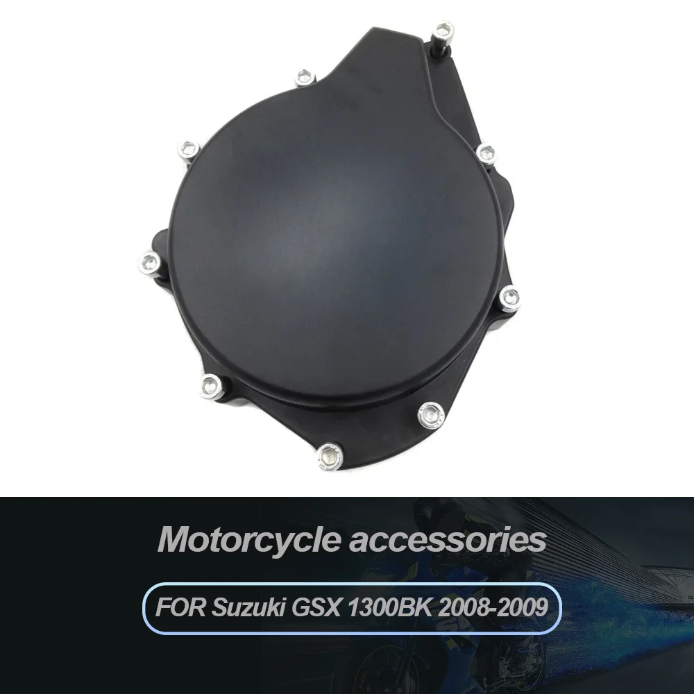 

FOR Suzuki GSX-1300R GSX 1300R/RZ/RA/BK 2008-2009 Motorcycle Parts Crankcase Engine Stator Cover BLACK Left Side Aftermarket