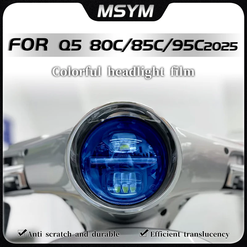 

For Ninebot ﻿﻿Q5 80C/85C/95C 2025 Headlight and taillight stickers display screen film and modification accessories