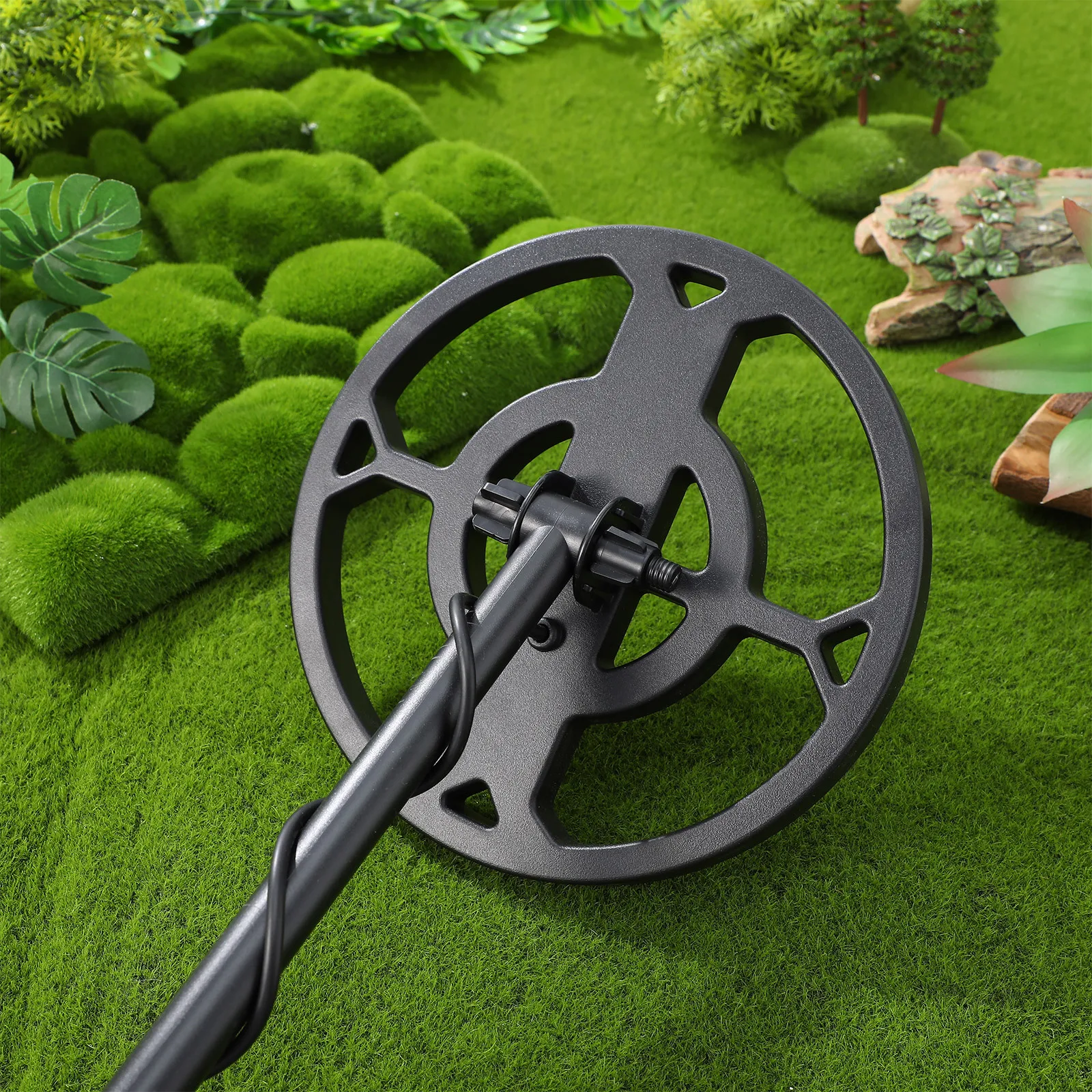 

Metal Adjustable Stem Waterproof High Sensitivity Lightweight Ergonomic Handle Outdoor Metal Detecting Tool for Adults