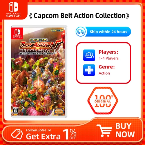 Capcom Belt Action Collection-Juego De Nintendo Swtich,