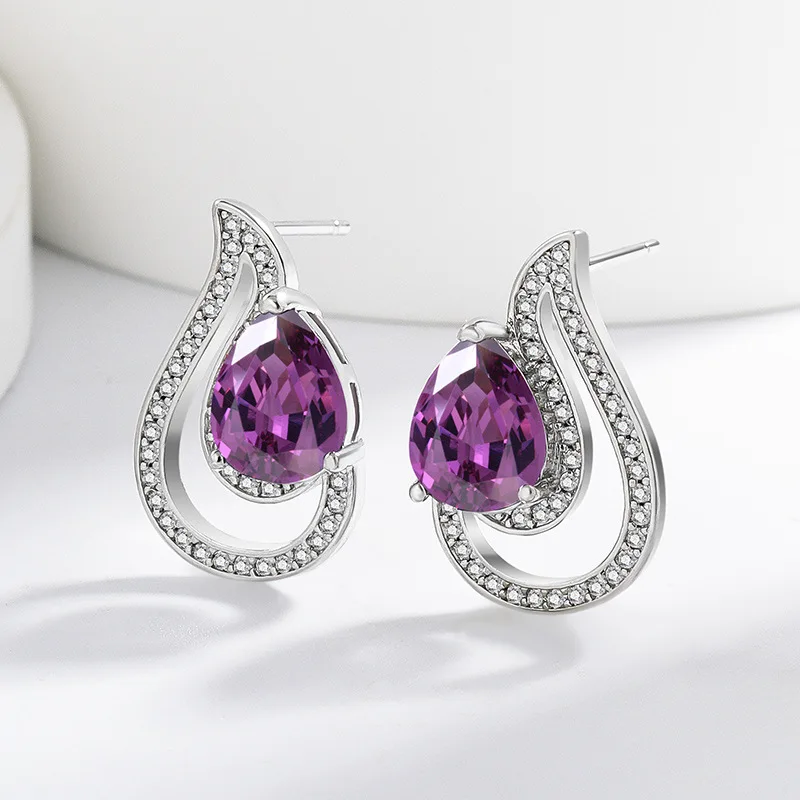 Punk-style jewelry and accessories - amethyst, bridal accessories, formal women's necklaces, earrings, rings, sets of accessorie